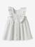 Embroidered Sarah dress for girls - Plume occasion wear - CYRILLUS ecru 