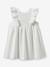 Embroidered Sarah dress for girls - Plume occasion wear - CYRILLUS ecru 