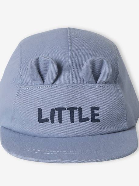 Kitten Cap for Babies chambray blue 