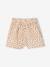 Leopard Print Shorts in Cotton Gauze for Babies vanilla 