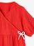 Frilly dress for girls red 