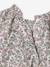 Printed floral baby blouse ecru 