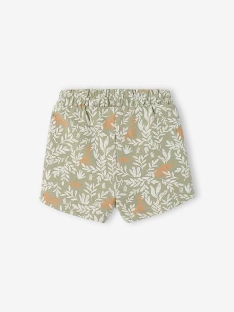 Pack of 2 lightweight fleece shorts for newborns clay beige 