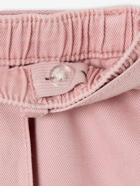 Cropped Wide-Leg Trousers in Tencel®, for Girls rose 