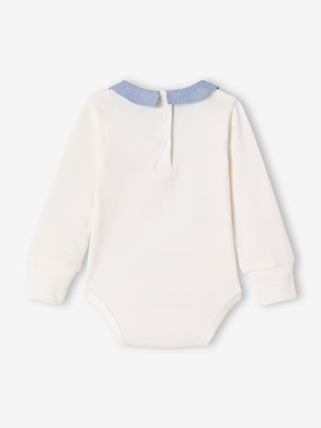 Adaptive Bodysuit for Newborn Babies by ENVIE DE FRAISE ecru 