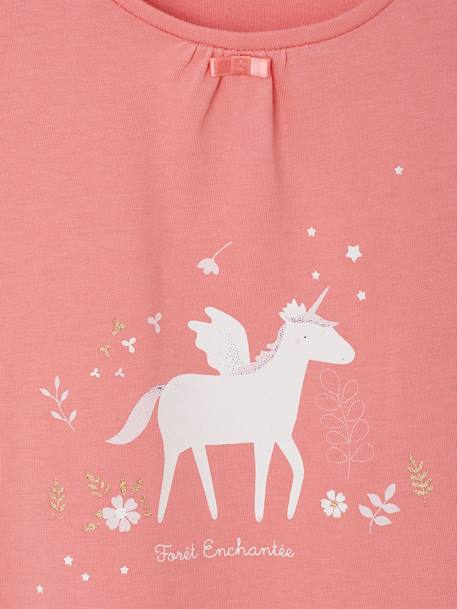 Magical Nightwear Set: Nightdress + Leggings + Mask + Drawstring Bag rose 