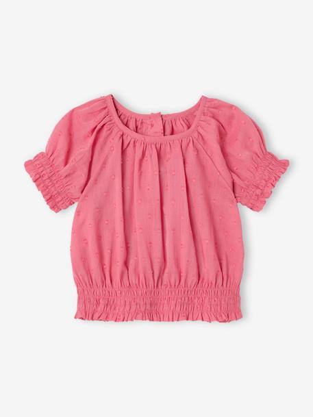 Plumetis Blouse for Babies strawberry 