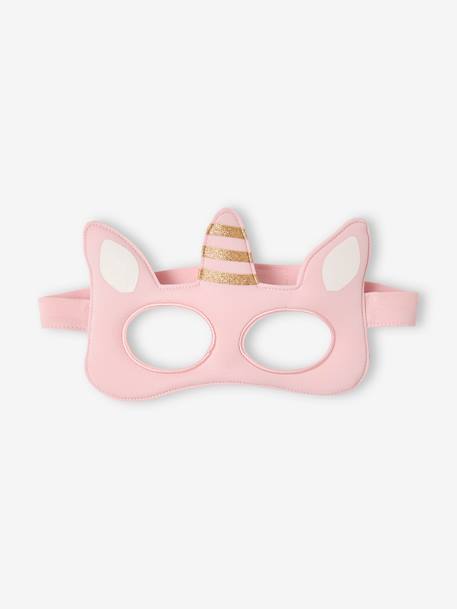 Magical Nightwear Set: Nightdress + Leggings + Mask + Drawstring Bag rose 
