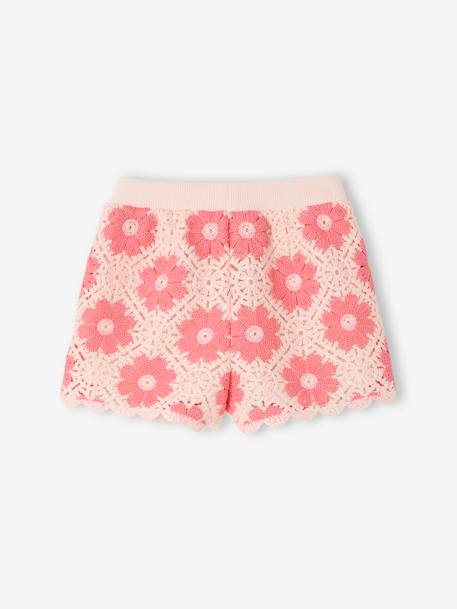 Crochet Shorts for Babies ecru 