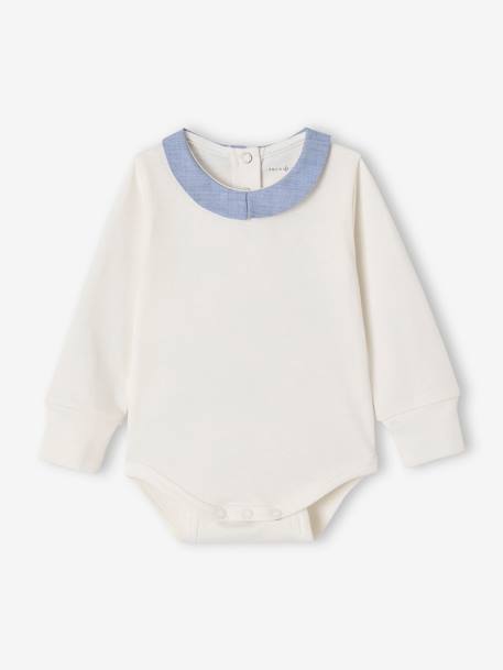 Adaptive Bodysuit for Newborn Babies by ENVIE DE FRAISE ecru 