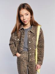 Oversized Leopard Print Jacket, JONEN