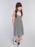 Strappy Floral Print Dress, JONEN printed grey 