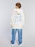 Loose fit denim battle trousers for boys bleached denim+denim grey 