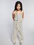 Fancy Knit Strappy Top for Girls, JONEN black+striped black 