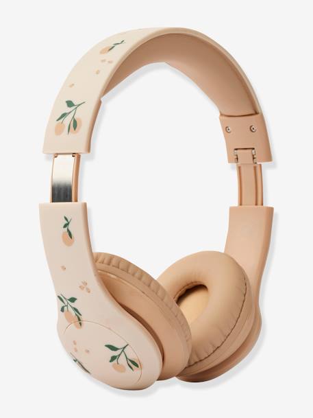 Quinn LIEWOOD printed wireless headphones blue+rose 