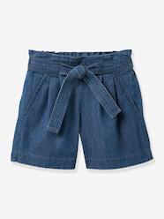Girls-Shorts-Lightweight denim shorts CYRILLUS 