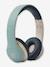 Quinn LIEWOOD printed wireless headphones blue+rose 