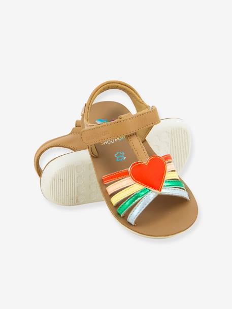 Sandals for Children, Goa Salomé by SHOO POM® camel 