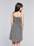 Strappy Floral Print Dress, JONEN printed grey 