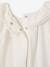 Baby bodysuit with a frilled collar ecru 
