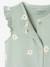 Pack of 2 floral baby sleepsuits sage green 