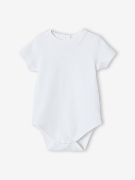 3-piece baby outfit: dungarees + bodysuit + scarf blue 