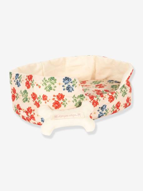 Puppy + KONGES SLOJD fabric kennel white 