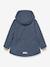 MATALLURE Mid-Season Parka for Girls, MINI A TURE deep blue+navy blue+tomato red 