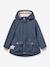 MATALLURE Mid-Season Parka for Girls, MINI A TURE deep blue+navy blue+tomato red 