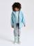 Hooded Raincoat with Magical Motifs for Girls blush+GREEN MEDIUM ALL OVER PRINTED+pale pink+rose+sky blue 