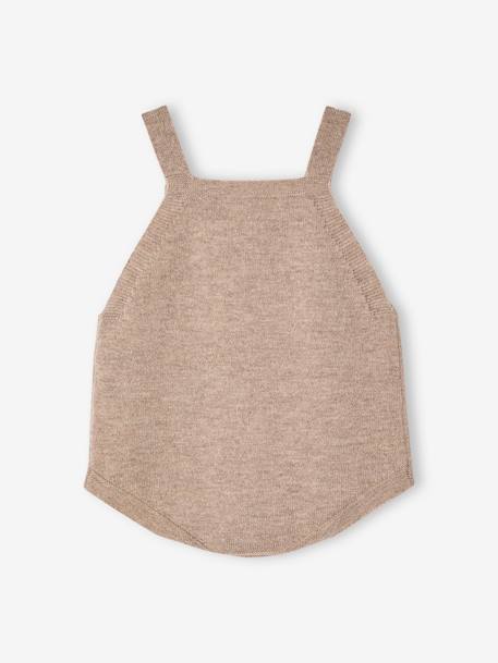 Cashmere Dungarees, ENVIE DE FRAISE marl beige 