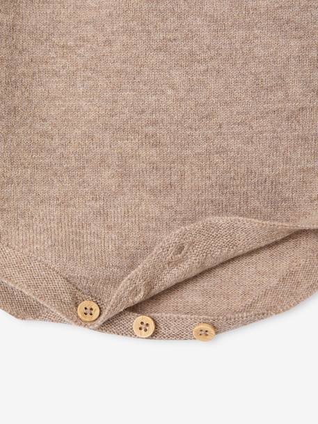 Cashmere Dungarees, ENVIE DE FRAISE marl beige 