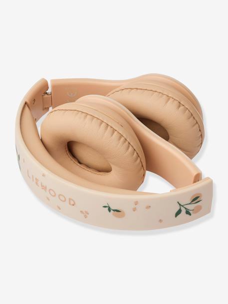 Quinn LIEWOOD printed wireless headphones blue+rose 