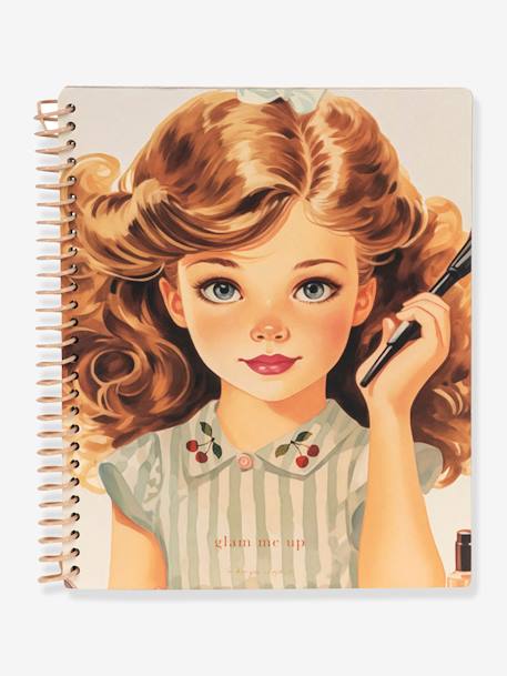 KONGES SLOJD make-up head sticker book multicoloured 