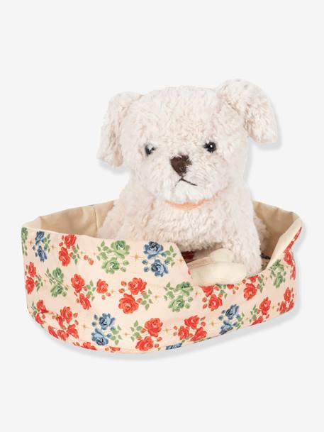 Puppy + KONGES SLOJD fabric kennel white 