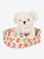 Puppy + KONGES SLOJD fabric kennel white 
