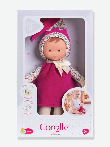 Miss Pink Grenadine Doll, COROLLE raspberry pink 
