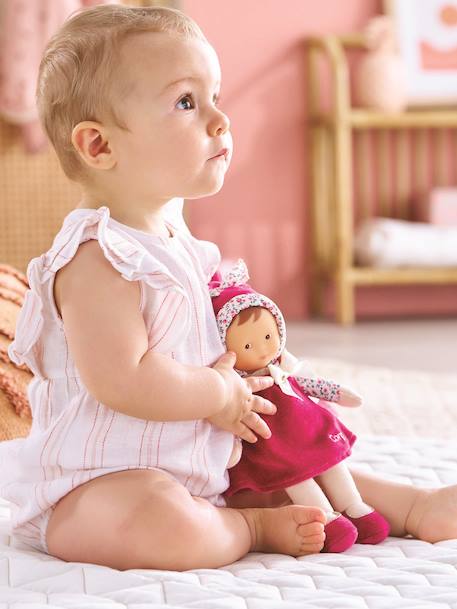 Miss Pink Grenadine Doll, COROLLE raspberry pink 