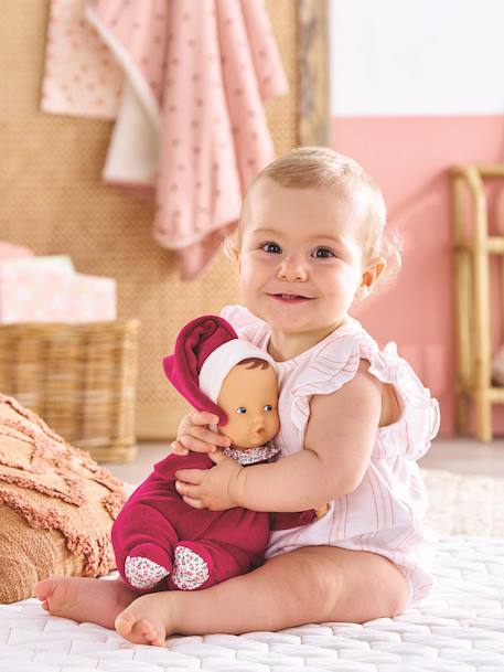 Babipouce Rose grenadine COROLLE baby doll raspberry pink 