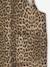 Printed dungarees for girls beige 