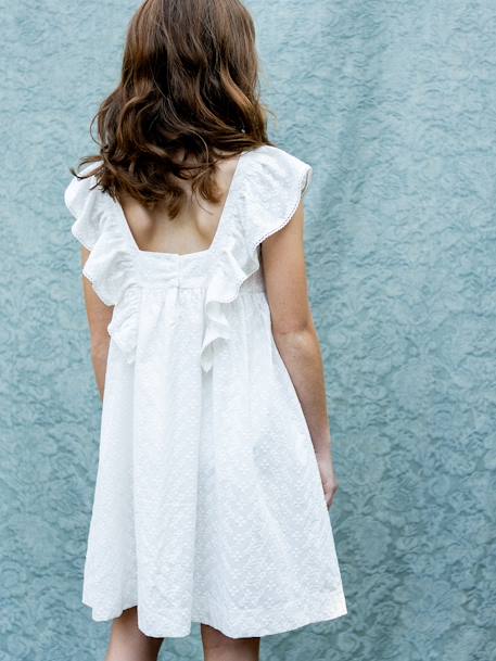 Simone girl's dress - Plume Occasionwear - CYRILLUS ecru 
