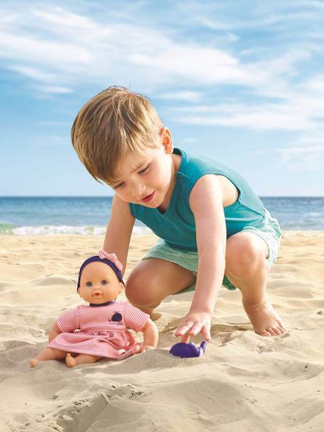Calypso Baby Bath Doll - COROLLE Whale red 