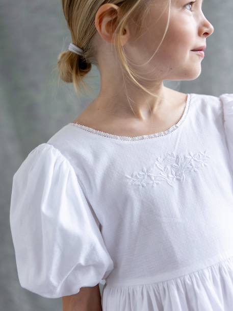 Charlie dress for girls - CYRILLUS Arabesque Wedding Collection ecru 