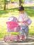 Floral Pram for Baby Dolls, COROLLE rose 
