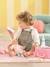 Pink Plush Baby Doll Carrier Backpack, COROLLE rose 