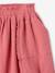 Cotton Gauze Skirt tomato red 