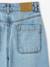 Distressed Wide-Leg Jeans for Girls, JONEN light blue+medium blue 