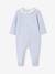 Velour Sleepsuit, ENVIE DE FRAISE sky blue 