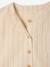 Baby Outfit: Striped Linen-Look Shirt + Gauze Shorts grey blue 
