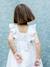 Embroidered Sarah dress for girls - Plume occasion wear - CYRILLUS ecru 